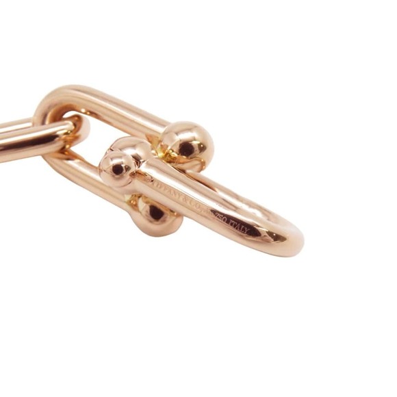 Tiffany Hardware Link Bracelet Pink Gold